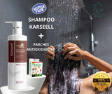 SUPER PACK SHAMPOO KARSEELL CON PARCHES DESINTOXICANTES