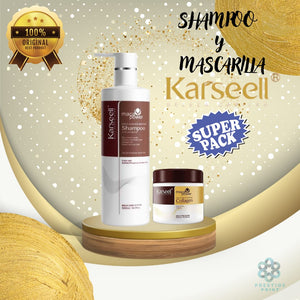 SUPER PACK MASCARILLA Y SHAMPOO KARSEELL ORIGINAL